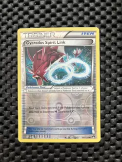 Pokemon XY BREAKpoint 101/122 Gyarados Spirit Link Reverse - 2015 - NM - Image 1