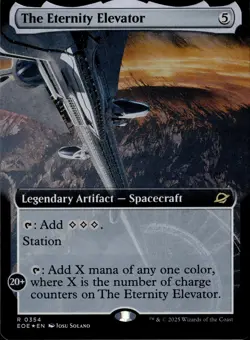 MTG: Edge of Eternities #354 The Eternity Elevator (Extended, Foil) - Image 1