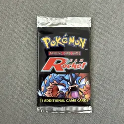 Pokemon Team Rocket Booster Pack – Gyarados Art – Sealed WOTC 20.8g - Image 1