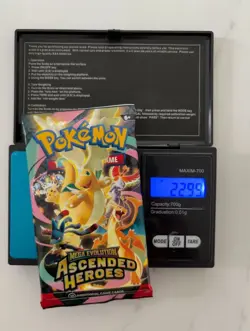 HEAVY pokemon ascended heroes pack, possible GOD/ERROR pack 22.99g - Image 1