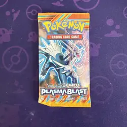 Pokemon Plasma Blast Booster Pack – Dialga Art – Sealed 2013 Black & White - Image 1
