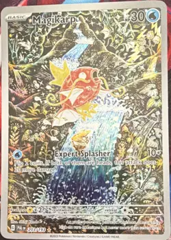 Pokemon Magikarp 203/193 Full Art Illustration Rare Holo Sv02: Paldea Evolved - Image 1