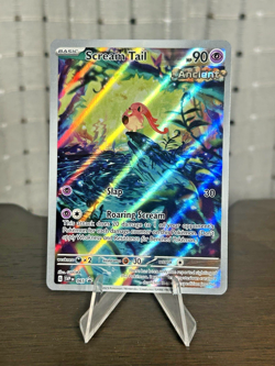 Pokemon TCG Scream Tail 065 Scarlet & Violet Black Star Promo Holo Full Art 2023 - Image 1