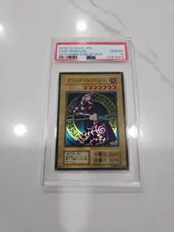 PSA 10 Yu-Gi-Oh! Dark Magician Stainless Steel 20th Anniversary Duelist Box 2018 - Image 1