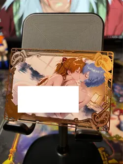 Goddess Story Metal Card Serialized Waifu Anime Evangelion Rei Asuka - Image 2