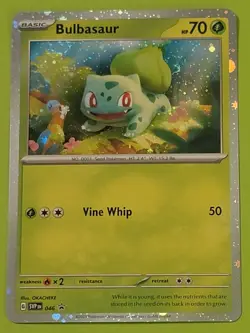 Bulbasaur - 046 (Cosmos Holo) 046 Sv: Scarlet & Violet Promo Cards Holo - Image 1