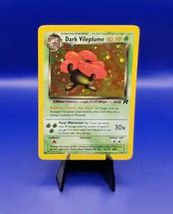 Dark Vileplume 13/82 Team Rocket Set Holo Rare Pokemon Card Nintendo TCG WOTC LP - Image 1