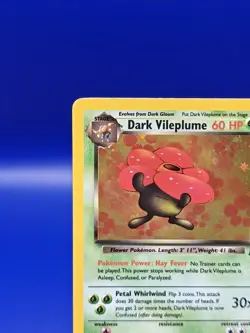 Dark Vileplume 13/82 Team Rocket Set Holo Rare Pokemon Card Nintendo TCG WOTC LP - Image 4