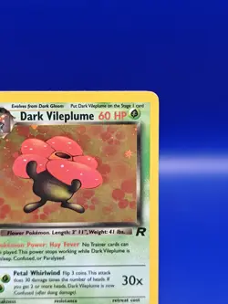 Dark Vileplume 13/82 Team Rocket Set Holo Rare Pokemon Card Nintendo TCG WOTC LP - Image 5