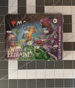 MTG Wilds of Eldraine Collector Booster Box Display Sealed Magic Gathering - Image 1