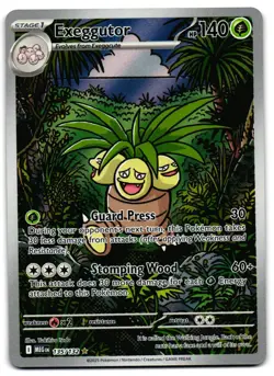 Exeggutor 135/132 - Mega Evolution Illustration Rare Pokemon TCG - NM Card - Image 1