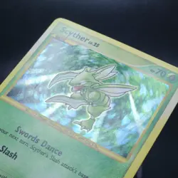 Pokemon Scyther 130/127 Holo Secret Rare LP-EX - Platinum - Image 2