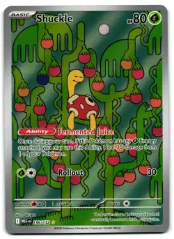 Shuckle 136/132 - 🌊 Mega Evolution Illustration Rare Pokemon TCG 🖤 - NM - Image 1