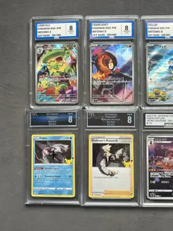 Pokemon TCG Graded Bundle Lot Of Ten Slabs AR, SSR, RR, Rare, Illustration Rare - Image 2