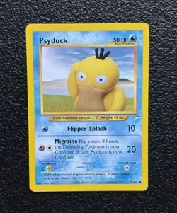 Pokemon TCG - Psyduck 79/105 - Vintage Unlimited - Neo Destiny *MP/LP - Image 1