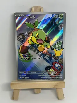 Turtwig Black Star Promo MEP 040 First Partners Pokemon TCG 30th Anniversary - Image 1
