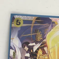 One Piece Borsalino EB04-058 Egghead/Navy Blocker 6000 Power Holo Card 2 - Image 2