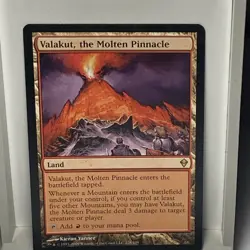 Valakut, the Molten Pinnacle Zendikar MTG TCG CARD LP - Image 1