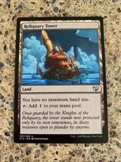 Reliquary Tower Commander 2015 UNCOMMON MTG TCG CARD LP - Image 1