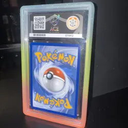 Eevee EX 174 ACE 10 PROMO POKEMON CARD PRISMATIC BLACK STAR PROMO WITH CASE - Image 3