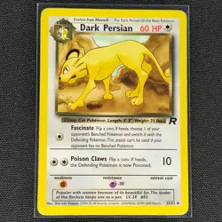 Dark Persian - 42/82 - Uncommon - Team Rocket - Pokemon Card - HP - Image 1