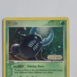 Pokemon Pinsir Legend Maker Stamped Rare Reverse Holo Swirl Vintage Card - Image 5