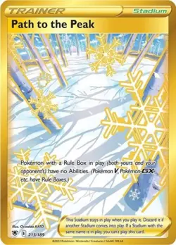 Path to the Peak (Secret) - NM Holo - SWSH10: Astral Radiance 213 - Image 1