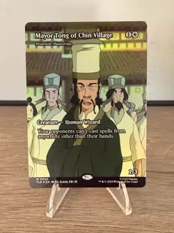 Mayor Tong of Chin Village 0002 - Drannith Magistrate Foil MTG Avatar NM - Image 1