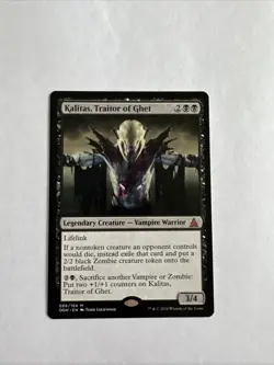 Kalitas, Traitor of Ghet - Oath of the Gatewatch MTG TCG CARD NM/LP - Image 1