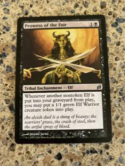 Prowess of the Fair - Lorwyn MTG TCG CARD LP - Image 1