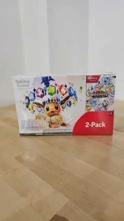Pokemon Prismatic Evolutions Elite Trainer Box & Booster Bundle - Costco 2 Pack - Image 1