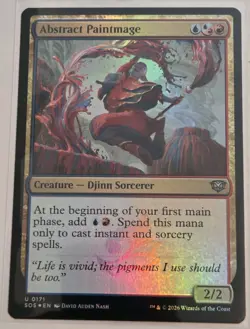 Abstract Paintmage Secrets of Strixhaven Foil - Image 1