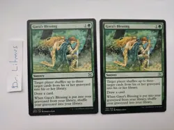 2x Gaea's Blessing Weatherlight MTG Great Condition - Image 1