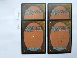 4x Waterfront Bouncer Mercadian Masques Human Spellshaper MTG Great Condition - Image 2