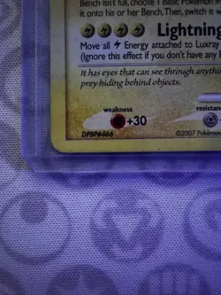 Luxray 7/130 - 2007 Pokemon Diamond and Pearl Holo LP - Image 5