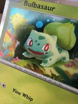 Pokemon 151 Starter Promos All 3 Cards In HD Holo Bulbasaur Squirtle Charmander - Image 3