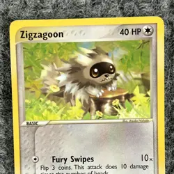 Pokemon EX Ruby Sapphire Zigzagoon 79/109 Regular Common NM - Image 3