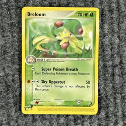 Pokemon EX Sandstorm Breloom 33/100 Regular Uncommon NM - Image 1