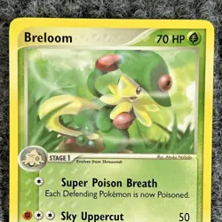Pokemon EX Sandstorm Breloom 33/100 Regular Uncommon NM - Image 3