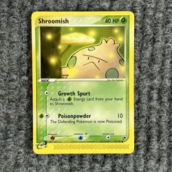 Pokemon EX Sandstorm Shroomish 78/100 Common NM Grass - Image 1