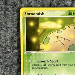 Pokemon EX Sandstorm Shroomish 78/100 Common NM Grass - Image 3