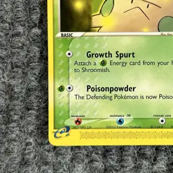 Pokemon EX Sandstorm Shroomish 78/100 Common NM Grass - Image 4