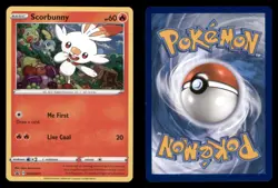 Scorbunny SWSH071 Holo Promo Sword & Shield Promo Pokemon TCG NM - Image 3
