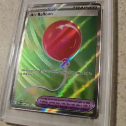 3025 POKEMON MEG EN-MEGA EVOLUTION ULTRA RARE AIR BALLOOM #166 PSA 10 GEM MINT - Image 2