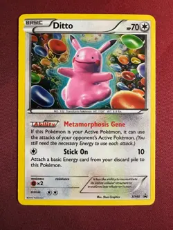 DITTO [Pikachu] XY40 Black Star Promo X&Y HOLO Pokemon TCG card NM NEAR MINT - Image 1