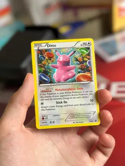 DITTO [Pikachu] XY40 Black Star Promo X&Y HOLO Pokemon TCG card NM NEAR MINT - Image 2