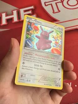 DITTO [Pikachu] XY40 Black Star Promo X&Y HOLO Pokemon TCG card NM NEAR MINT - Image 3