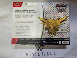 Pokemon TCG Scarlet & Violet 151 - Zapdos ex Collection Box - New/Factory Sealed - Image 2