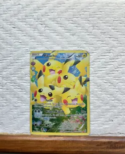 Pikachu RC29/RC32 Generations Radiant Collection Holo Portuguese Pokemon Damaged - Image 3