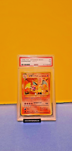 Charizard #6 (Pokemon Japanese Expansion Pack) PSA 5 - Image 4